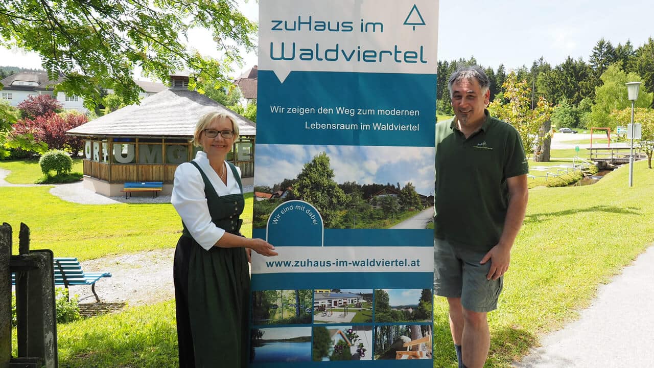 Heidi Ebner, Peter Keller zuHaus im Waldviertel - wohnen in Gutenbrunn Waldviertel